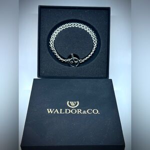 Stainless steel wrap bracelet with clasp